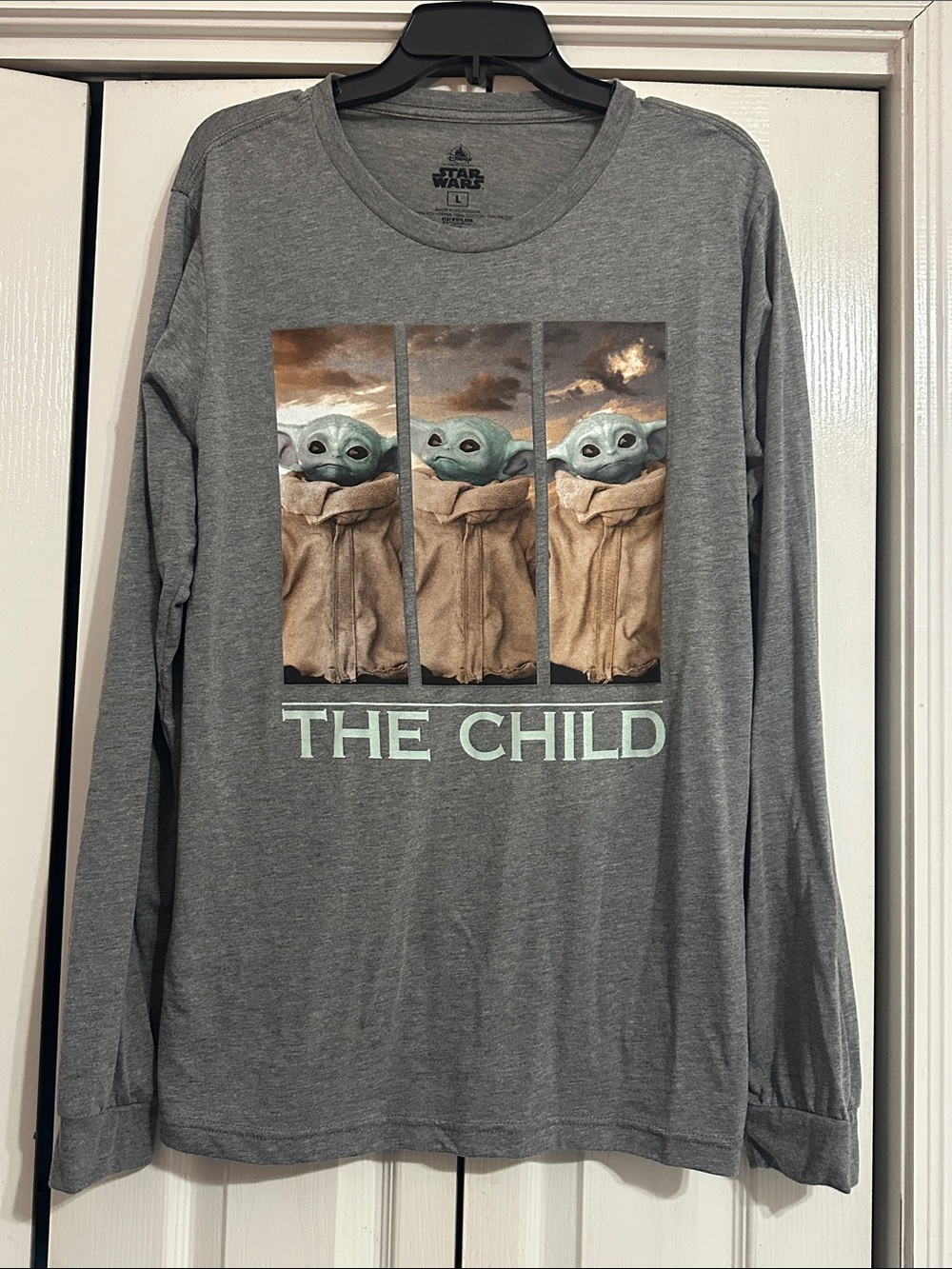 Disney Star Wars  Sleeve Graphic Tee - Gray
